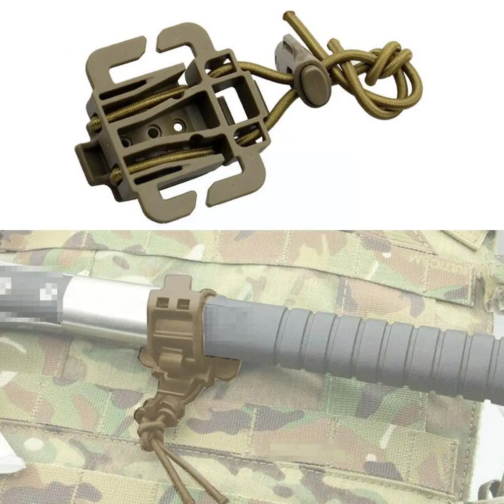 Уличный фонарик с зажимом для рюкзака штатив застежкой топор тактическая ходьба