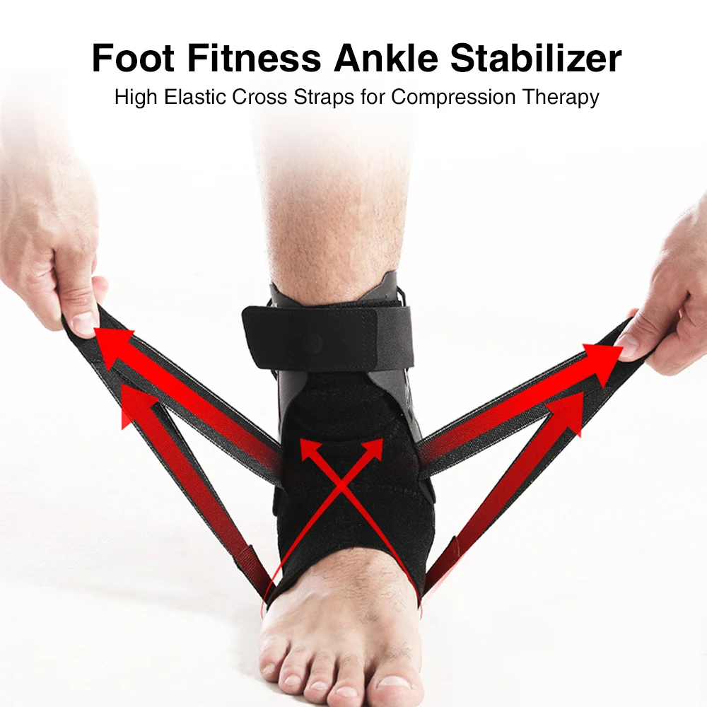 Ортопедический бандаж для лодыжки компрессионный эластичный ремешок ног