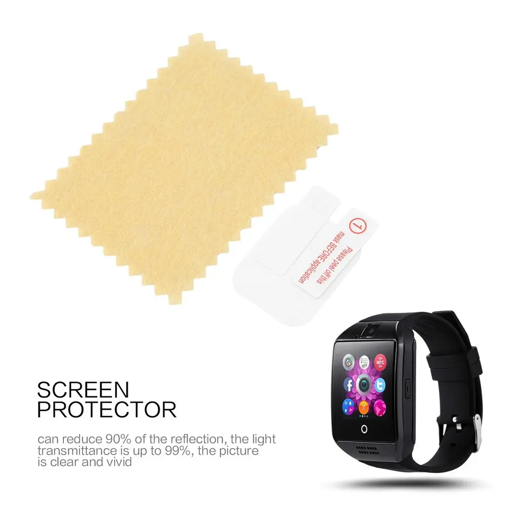 Q18 Smart Bracelet Watch Protection Film Protective HD Scratch-resistant Electrostatic Transparent Clear |