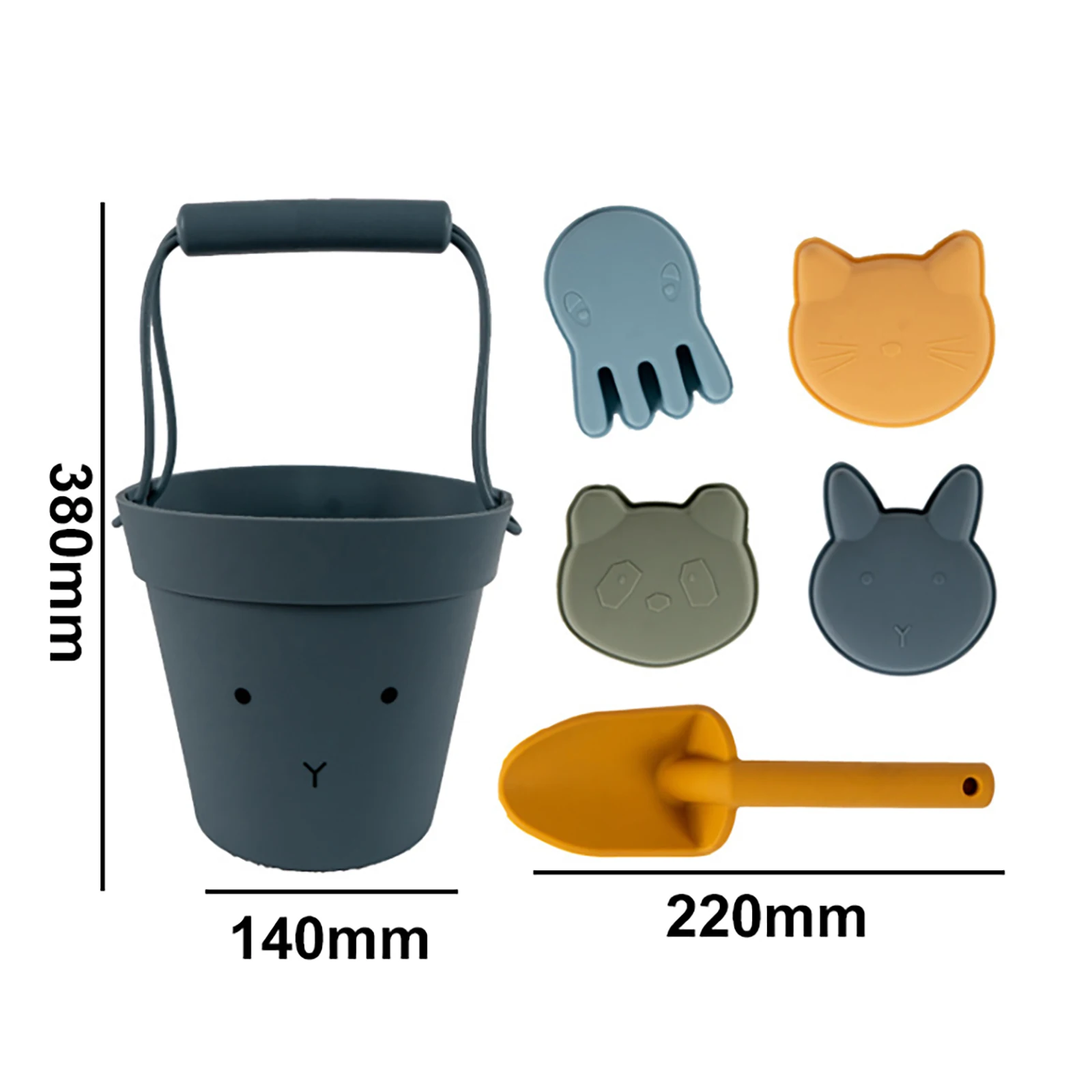 

1Set Kids Beach Sand Toys Sand Toys For Children Set for Toddlers Outdoor Yard Play Beach Sand Toys For Building Backyard Toys