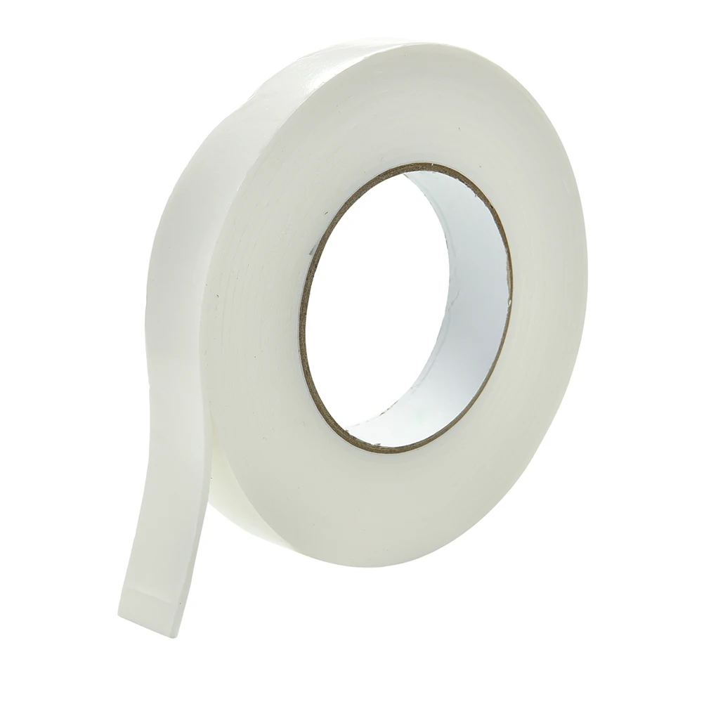 

2pcs/lot 6mm*18m Double Faced Adhesive Tape Powerful Foam Double Sided Tapes White