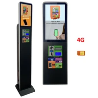 vending machines self service kiosk 18 5 inch advertising equipment 3d screen lcd display 4g wifi and charging paid services