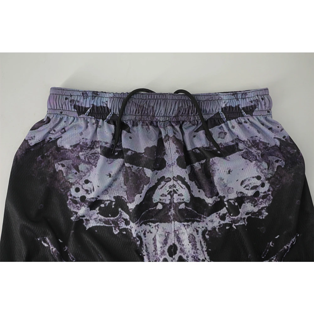 Уличный баскетбольный дышащий тренировочный костюм ретро баскетбольные майки