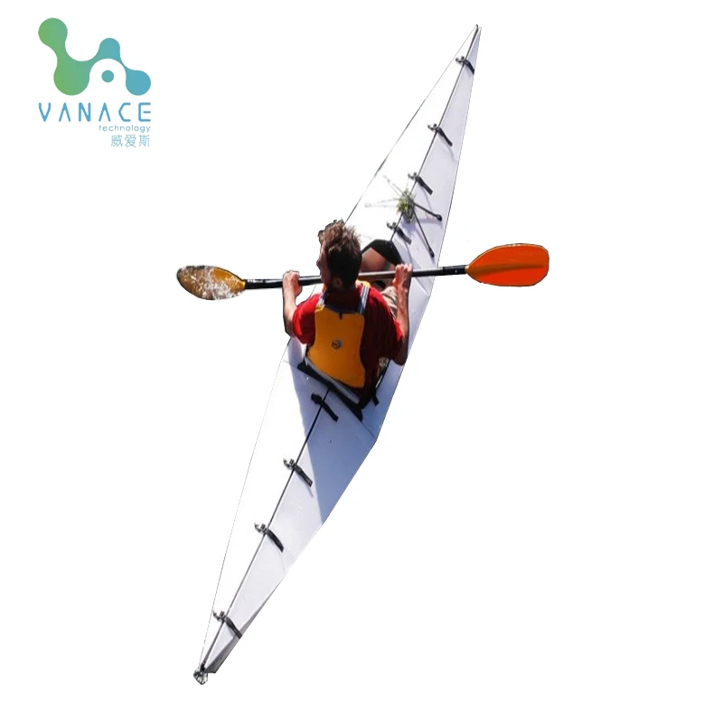

Vanace manufacturer supplier single sit on top folding kayak