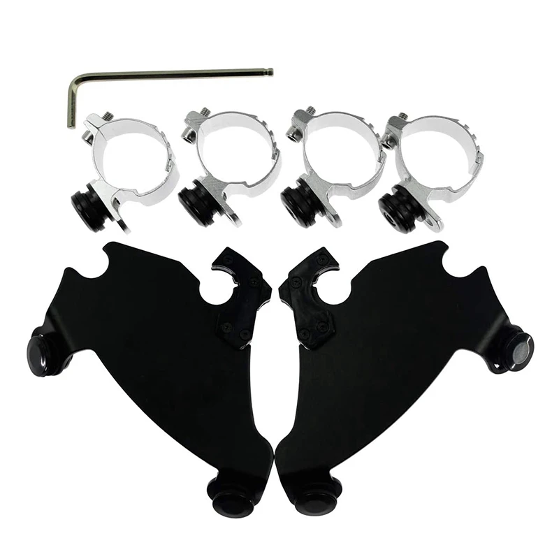 

Motorcycle Headlight Fairing Front Shroud Windshield Fairing for Sportster XL883 XL1200 Road King Dyna