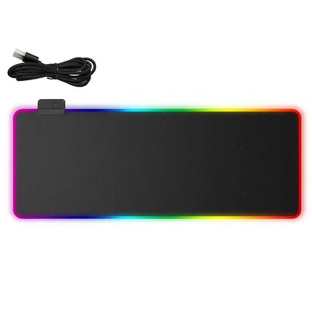 Luminous mouse pad large thickened with lock edge Symphony computer desk game | Компьютеры и офис