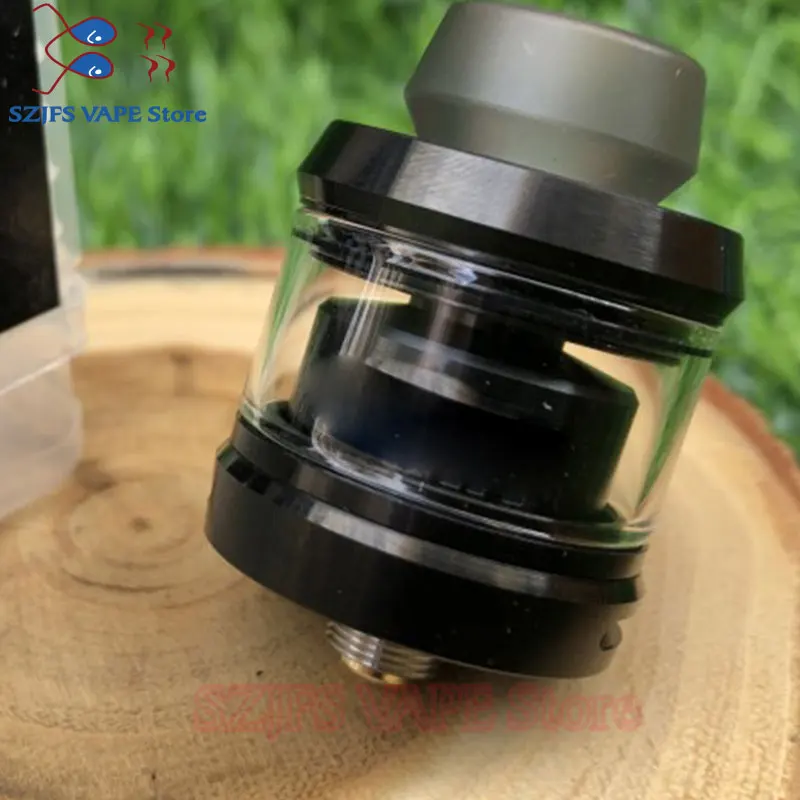 

Gear RTA Tank 25MM Diameter 2ml 3.5ml Capacity Bottom Adjustable Airflow Vape Atomizer For 510 Electronic Cigarette Mod vs haku