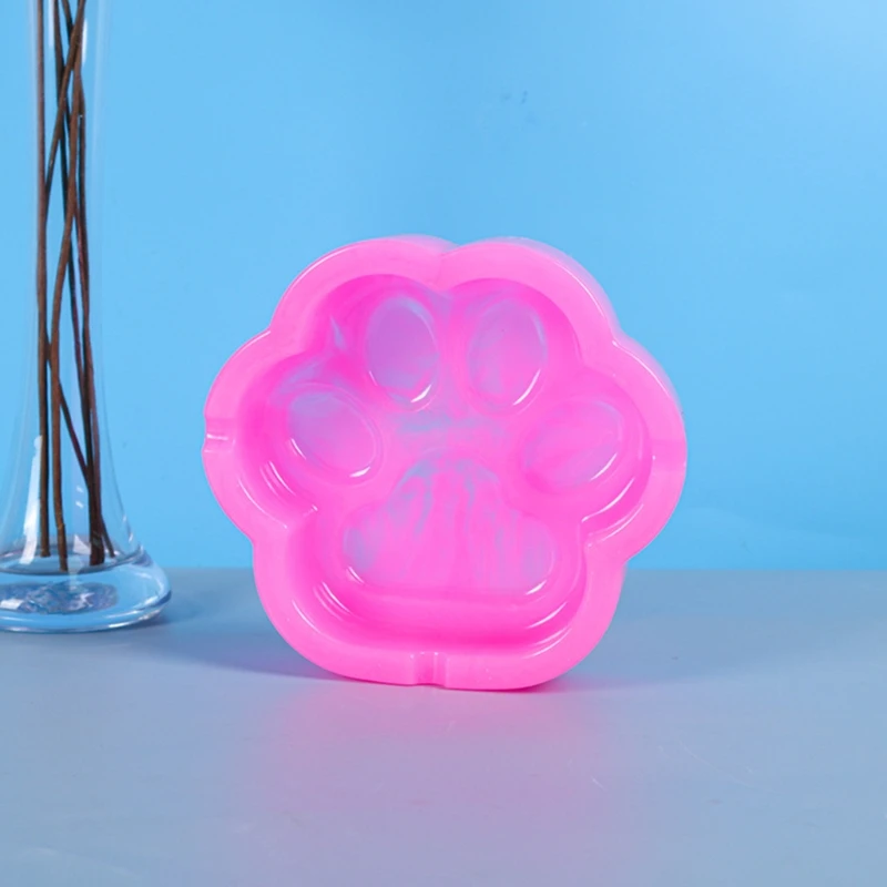

Crystal Epoxy Resin Mold Cat Claw Ashtray Casting Silicone Mould DIY Crafts Decorations Making Tools
