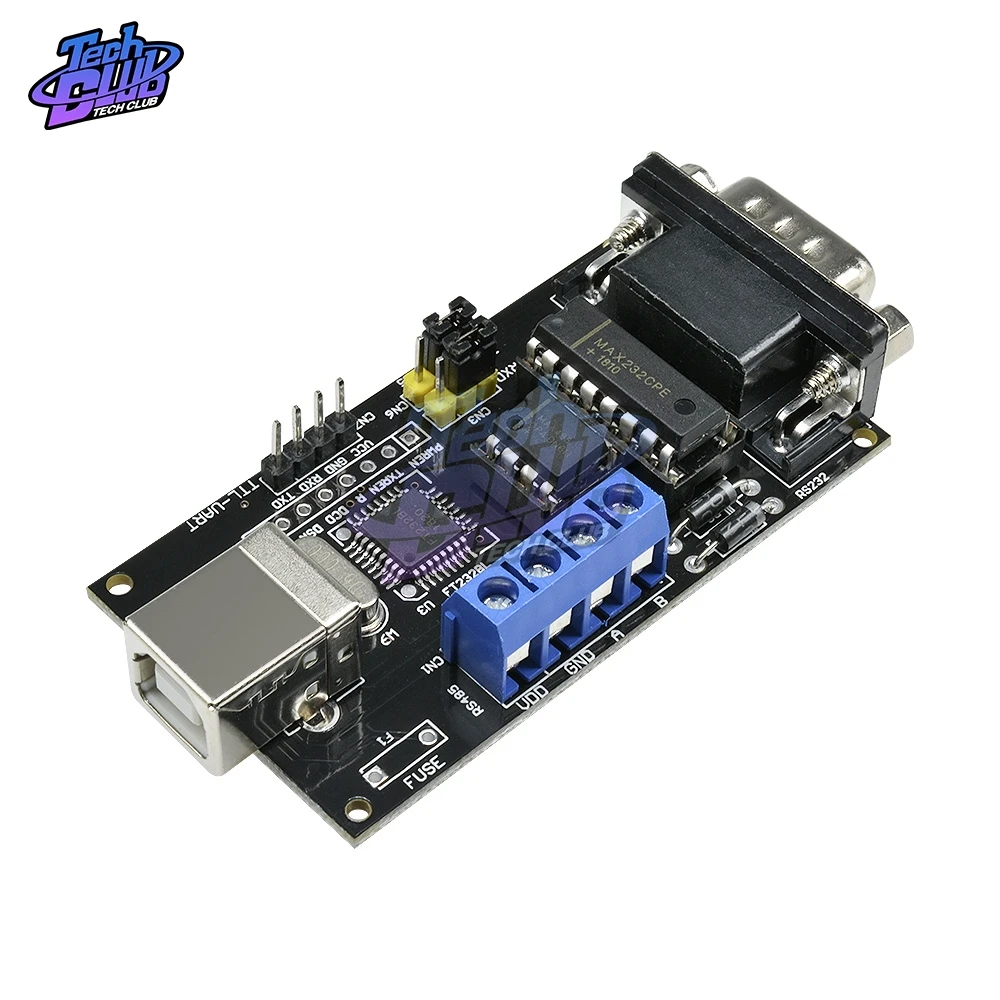 FT232BM/BL FTDI Стандартный USB к последовательному RS232 TTL UART RS485 конвертер DB9 модуль