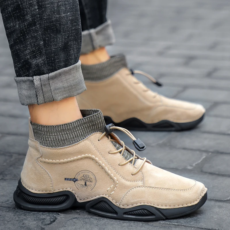 

Кроссовки мужские, из натуральной кожи, с крыльями, летний сезон, 45 размер