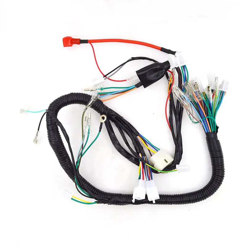 

2088 Motorcycle Whole Complete Harness Electrical Wiring Cable Sets For Suzuki GS125 GS 125 Spare Parts