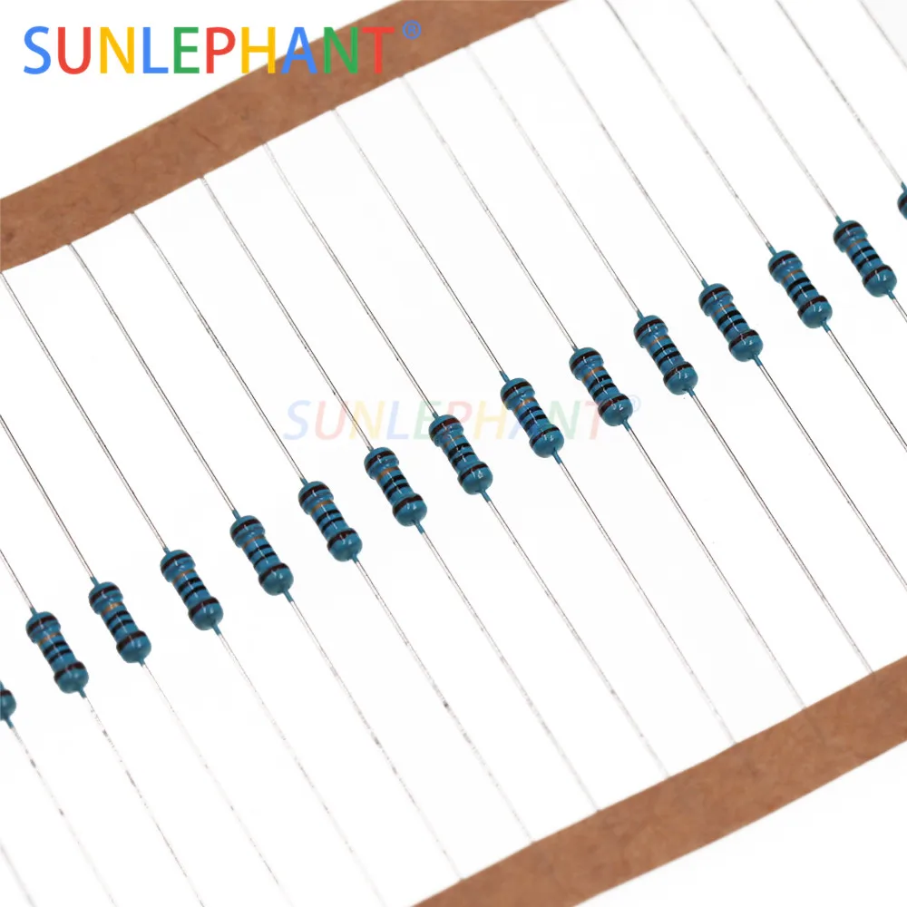 

600 шт. = 30 значений * 20 шт. каждого значения, металлический пленочный резистор в упаковке 1/4 Вт 1% фотоэлемент