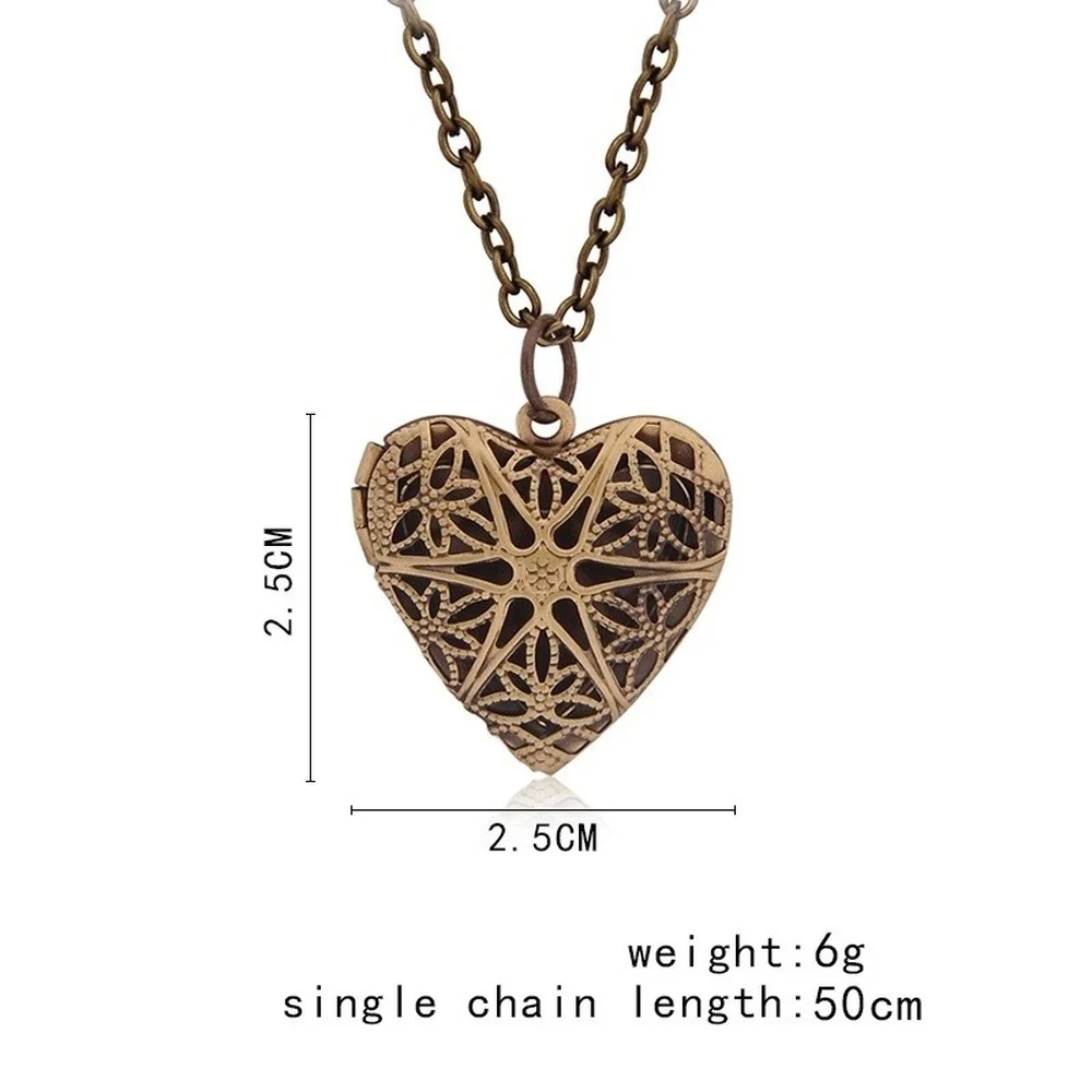 Ожерелье с кулоном в виде сердца 6 цветов | Украшения и аксессуары