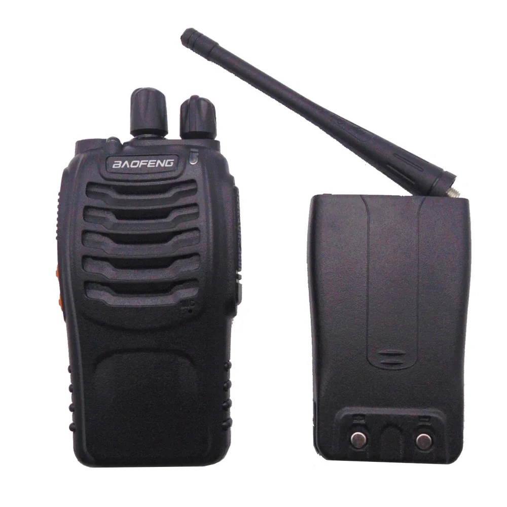 Оригинальный Baofeng BF 888S иди и болтай Walkie Talkie трансивер UHF домофон двусторонней
