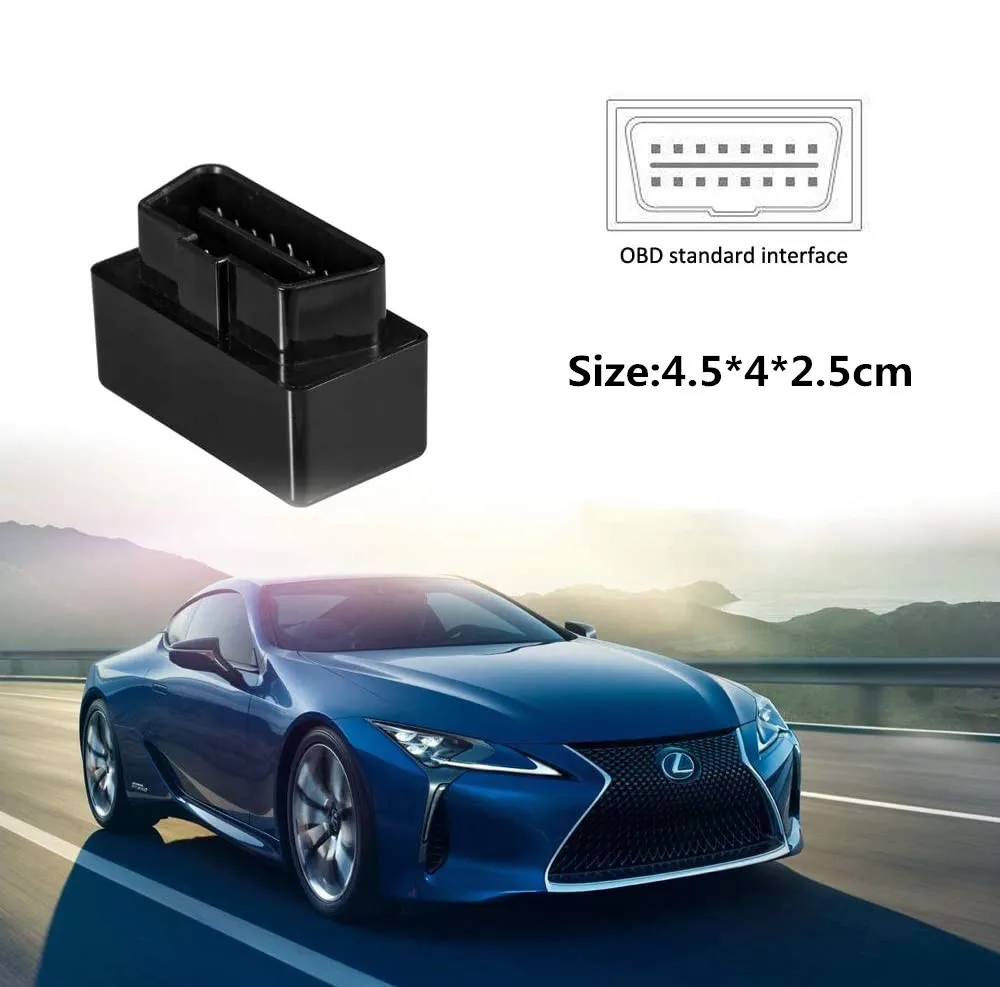 Автомобильный GPS-трекер Antsir OBD релейный трекер с функцией защиты от кражи в режиме