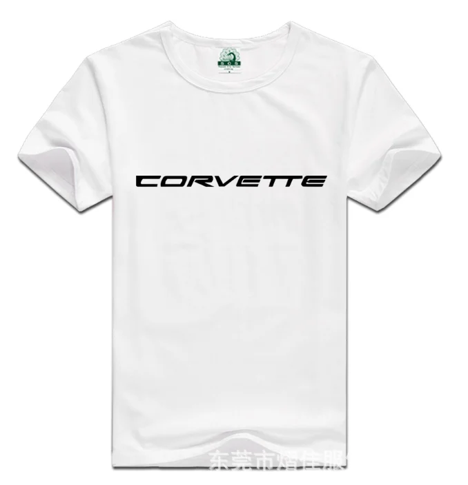 

2021 Print T-Shirt Men/women Fashion Hip Hop short sleeve Cotton CORVETTE Casual Mens Tee Shi