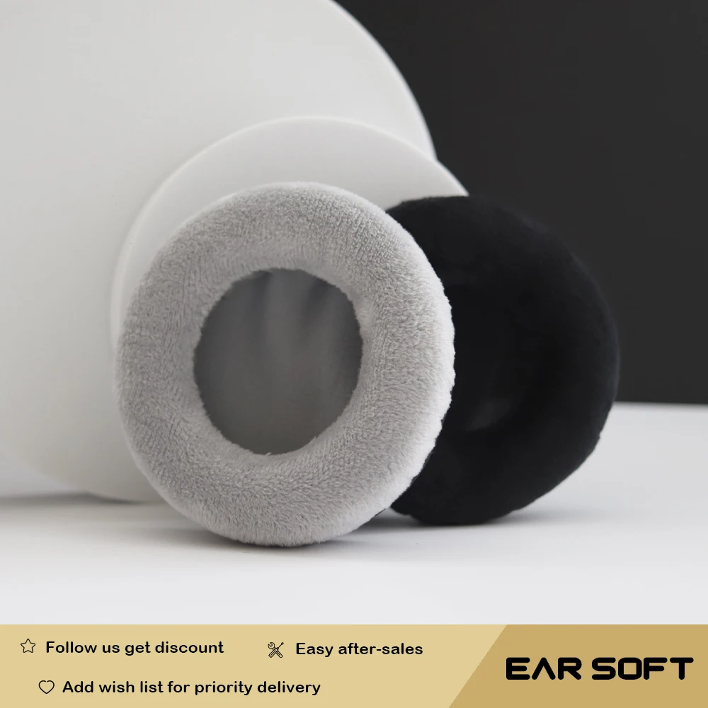 Earsoft Replacement Cushions for Philips SHP6000 Headphones Cushion Velvet Ear Pads Headset Cover Earmuff Sleeve