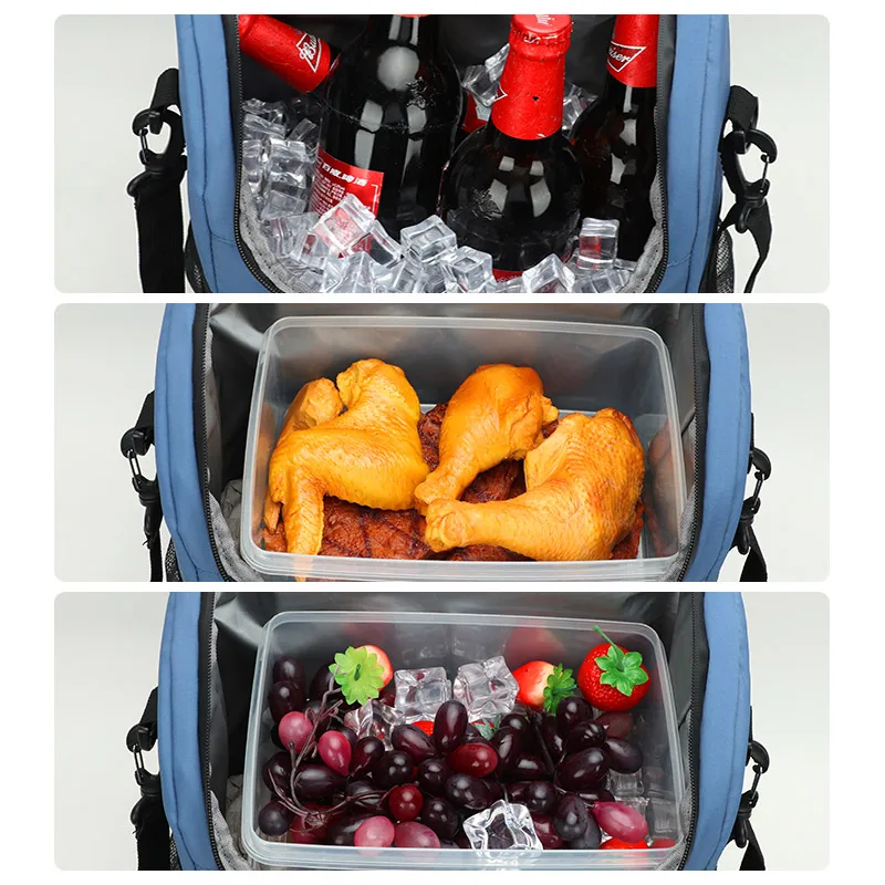 DENUONISS Для женщин сумка холодильник рюкзак Пикник Термальность Еда доставки льда
