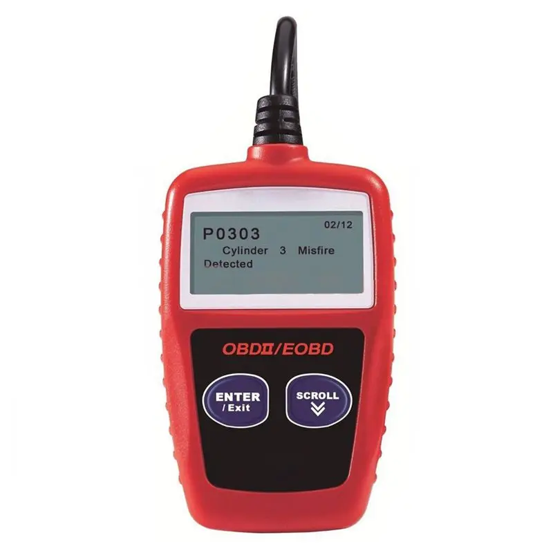 MS309 OBD2 OBDII EOBD сканер автомобильный считыватель кодов тестер данных