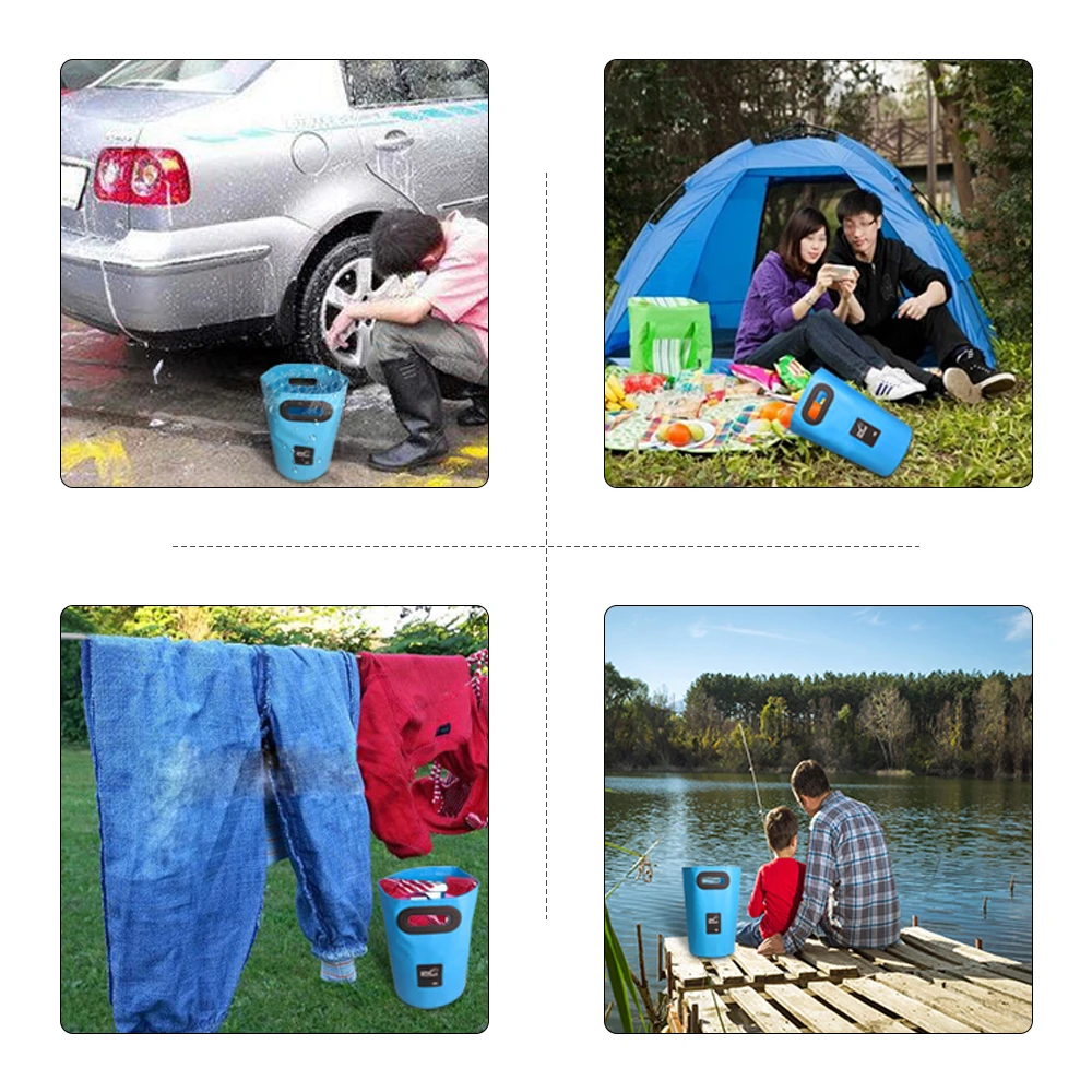 Водонепроницаемая складная сумка-мешок 500D Портативная сумка для хранения воды