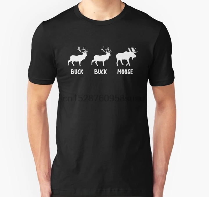Мужская футболка Buck Moose забавная с принтом Футболки |