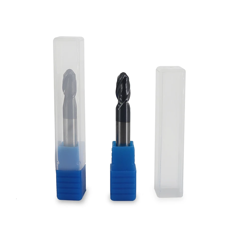 

1PCS Fresa HRC55 Ball Nose End Mills Cutting CNC Machine Tools Milling Cutters Tungsten Cobalt Alloy For Aluminum Alloy Carbide