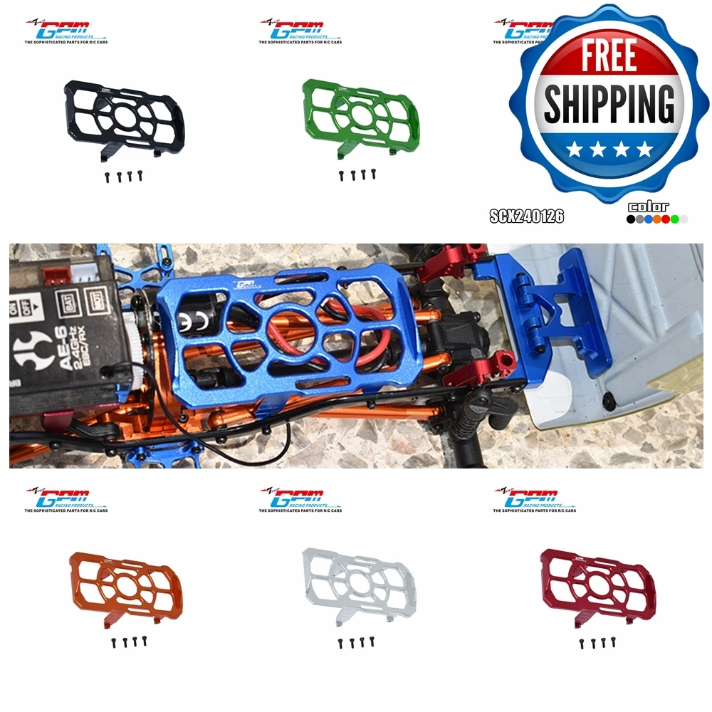 Крепежная пластина GPM CNC для аккумулятора AXIAL 1/24 4WD SCX24 DEADBOLT AXI90081|Детали и