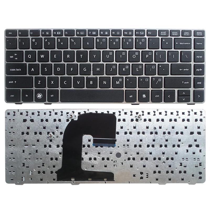 QH новая клавиатура с американской раскладкой для ноутбука HP EliteBook 8460P 8460W 6460B 6460 8470