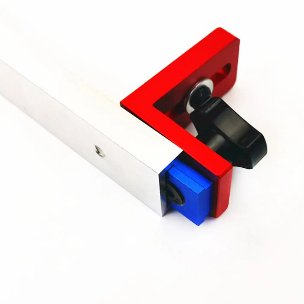 

30/45 Type Woodworking Chute Backing Connector T-track Slot Miter Gauge Machinery Part Module Track Stop Locator Rail Retainer