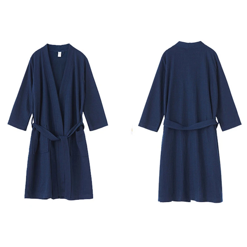 

Women's Autumn Spring Midi Nightgowns Solid Loose Female Sleepwear V Neck Long Sleeve with Sashes Homewear Ladies Nightdress