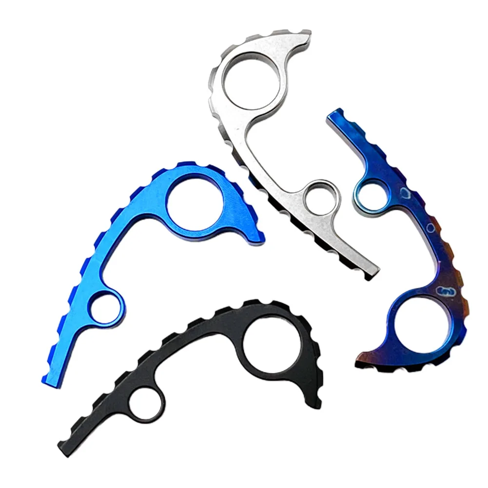 Titanium Alloy Portable Modern Protective Spine Keel Easy Install Practical Accessories Back Spacer DIY For Spyderco Para 3 | Инструменты