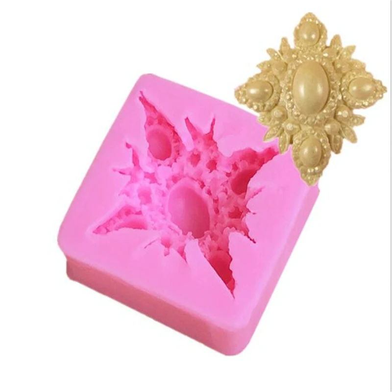 3D Силиконовая форма Сделай Сам драгоценный камень/Ангел для торта шоколадный