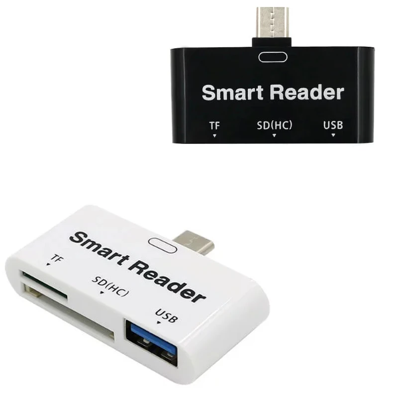 3в1 usb 31 type c sd tf microsd otg кардридер для samsung s8 s9 s10 s20 note 10