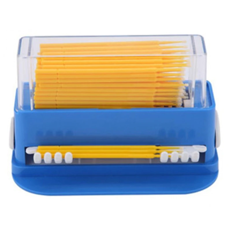 Стоматологический одноразовый мини аппликатор наконечник гибкие палочки
