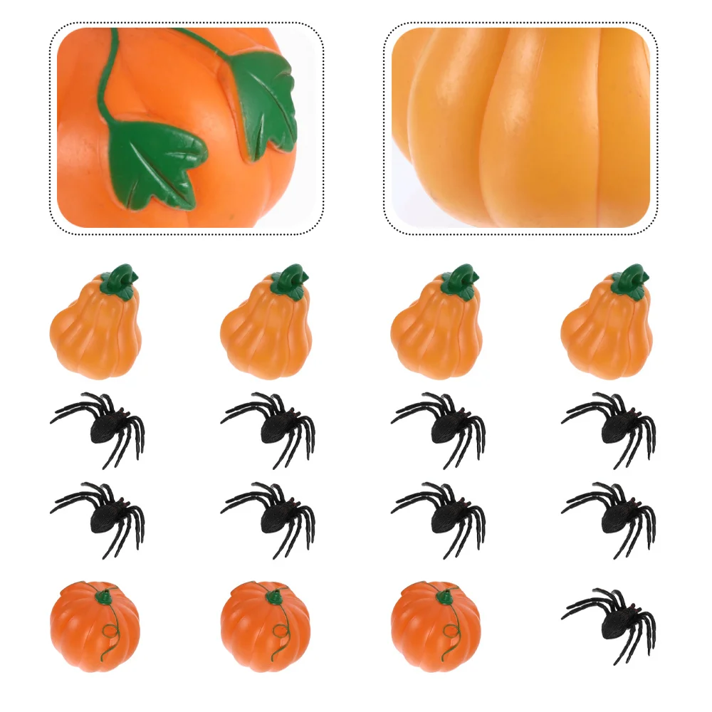 

1 Set of Spider Pumpkin Toys Party Toys Treat Bag