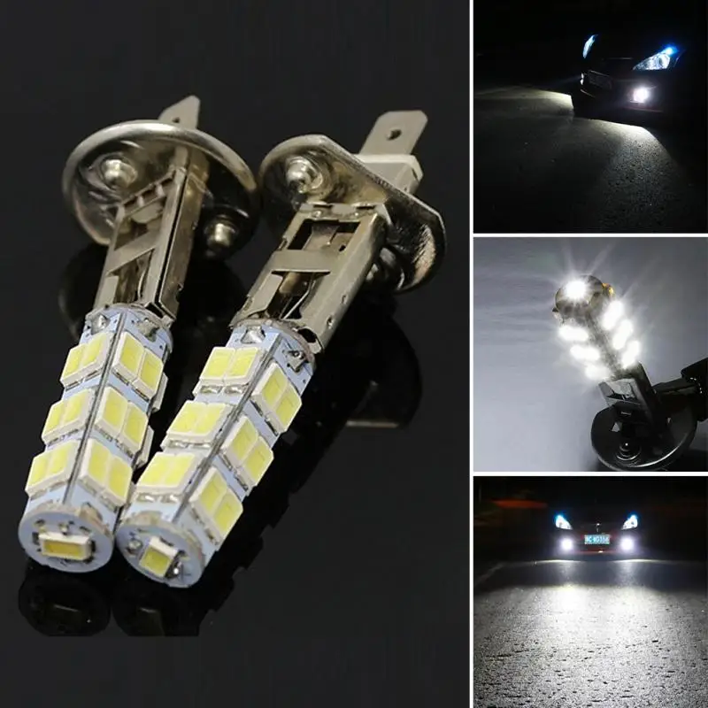 Сверхъяркая лампа для противотуманных фар автомобильные Сменные лампы H1 1210SMD