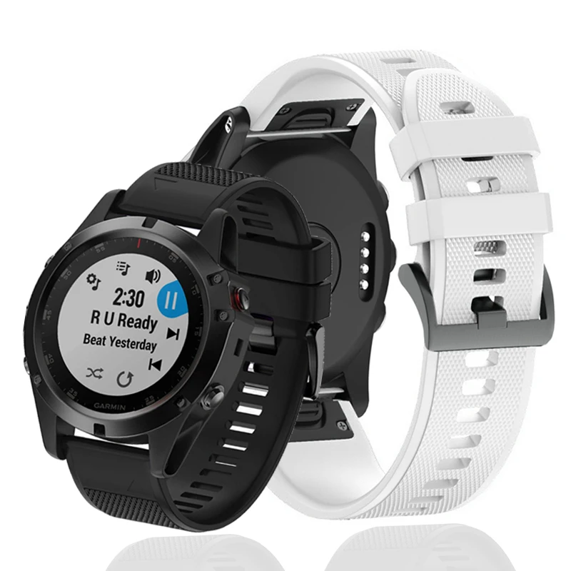 Ремешок для часов Garmin Fenix 6X 5X 3 6 5 6S быстросъемный спортивный умный браслет с GPS