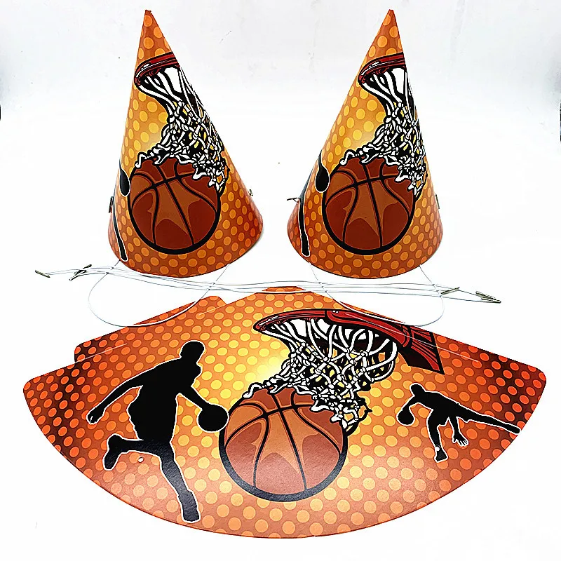 

Basketball club Disposable Tableware set Napkin Plates Cups Sport boy Basketball enthusiast Birthday Party ballons decoration