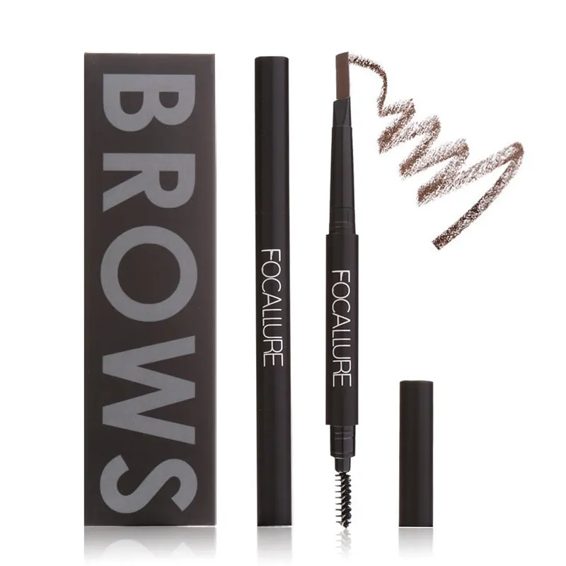FOCALLURE New Women Value Pack Makeup Set Gift 5Pcs Liquid Eyeliner Eye Liner Pen Eyebrow Pencil Sexy Lipstick Matte Colors | Красота и