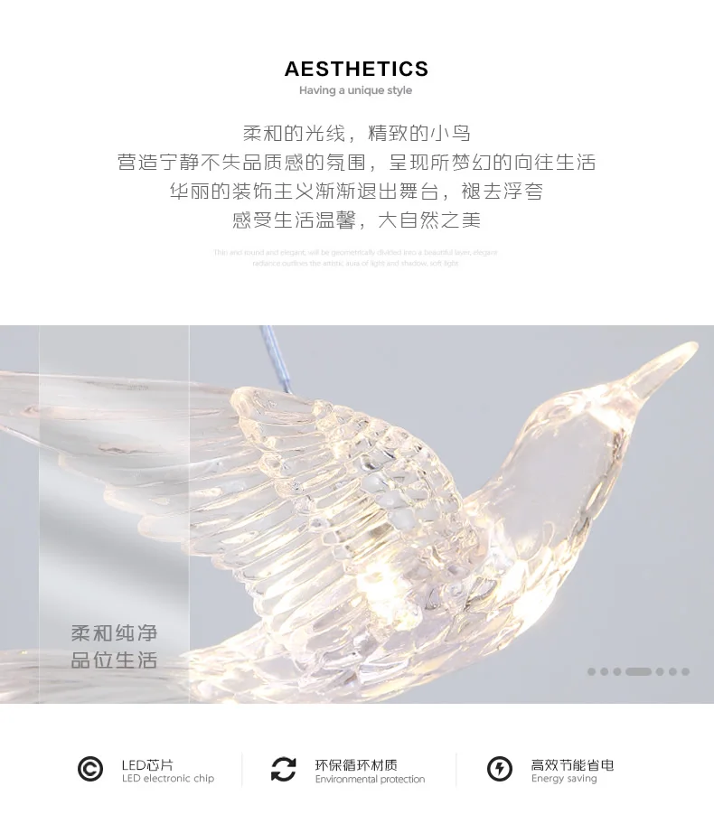 

Staircase chandelier Hotel Lobby Chandelier Villa Sales Department Lobby Duplex Building Creative Bird Chandelier Custom Lightin