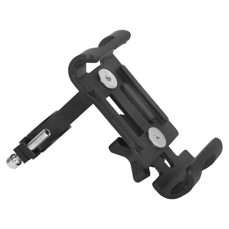 metal motorcycle bike phone holder aluminum alloy anti slip bracket gps clip universal bicycle phone stand for all smartphones free global shipping