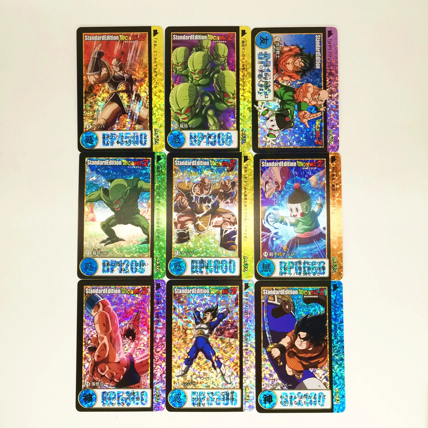 27 шт./компл. супердраконий жемчуг Z Специальный 5 героев Боевая карта ультра