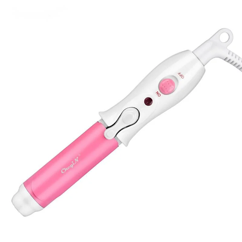 

2 Colors Portable Mini Curling Iron Tongs Magic Hair Curler Roller Ceramic Hair Curler Wand DIY Wave Hair Care Styling Tools