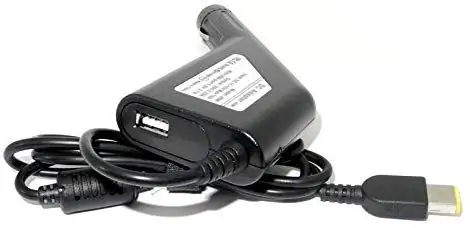 

Huiyuan Fit for Laptop Car Charger DC Power Supply Adaptor for Lenovo ThinkPad T460s T470 T470s