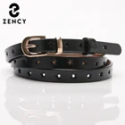 Zency 100% натуральная кожа женские поясные ремни пятиконечная звезда выдалбливают дикий свитер юбка брюки декоративный пояс маленький ремень