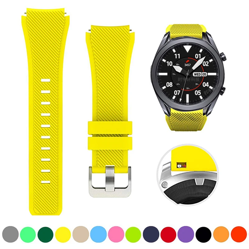 Ремешок силиконовый для часов Xiaomi MI модный цветной спортивный смарт-браслет Realme