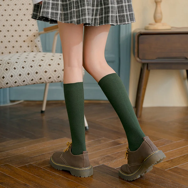 Новинка кашемировые женские длинные носки Jeseca до колен теплые ножки нижнее белье