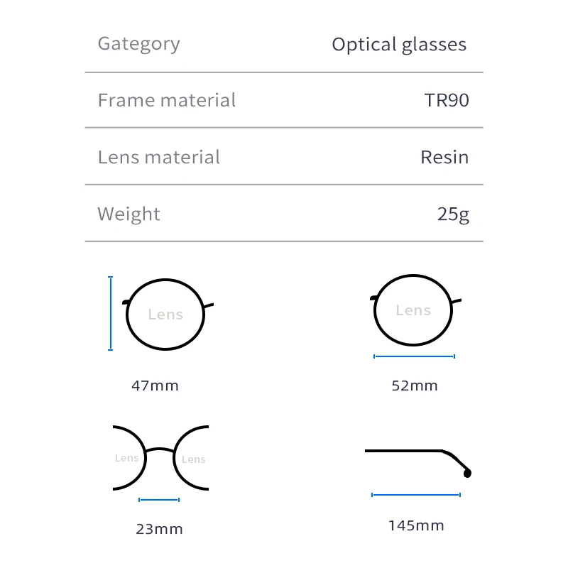 Очки солнцезащитные ZENOTTIC TR90 мужские/женские поляризационные маленькие круглые