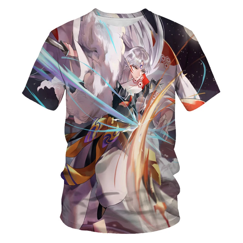 

New Game Anime T-shirt Fashion Top Female Shirt O-Neck Best T-shirt Short Sleeve Top 3D Printing Street Men's Clothing xxs-6xl