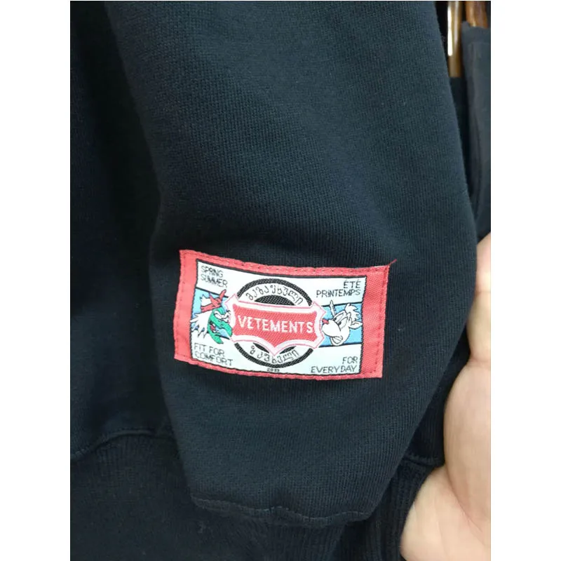 Женская толстовка с капюшоном для подиума, Vetements, свитшоты с единорогом, с принтом, с капюшоном, хлопковые, розовые, Vetements, толстовки Kanye West Heron MB, уличная одежда